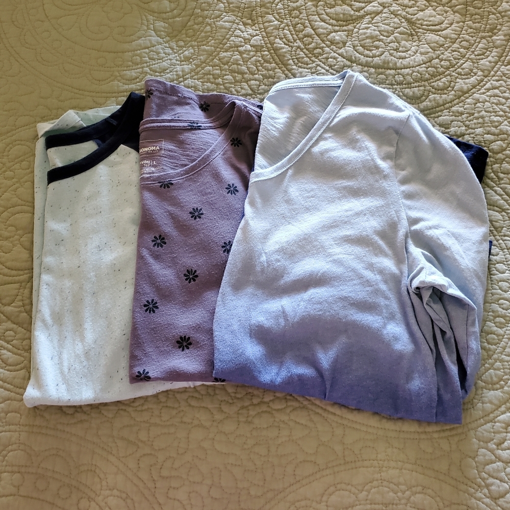 3 Sonoma tops